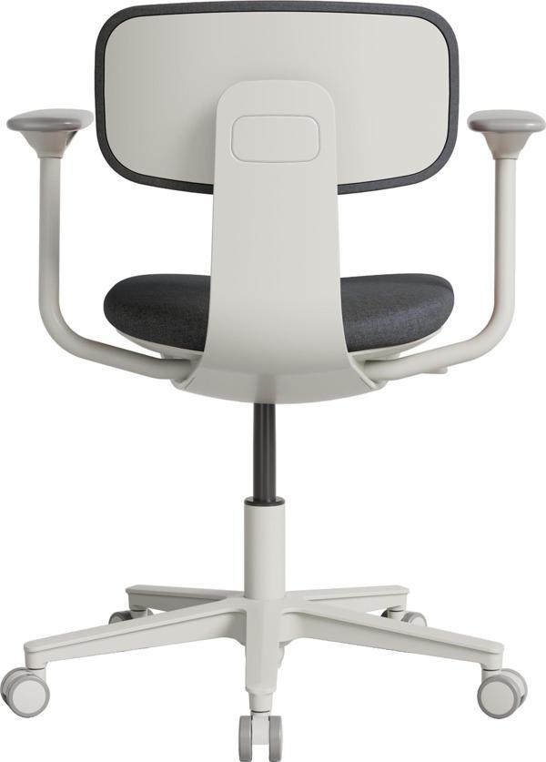 Tesla Comfort Çalışma Koltuğu - Koyu Gri Kumaş 61x74-86x60 cm - Image 1