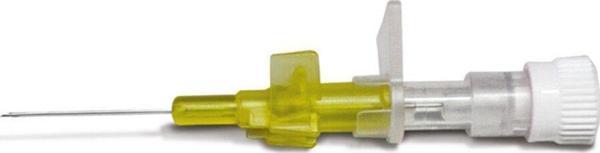 Galena Branül Sarı İntraket Iv Kanül Anjiokat 24G 10 Adet - Image 1