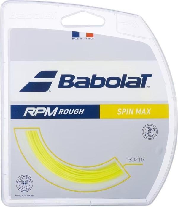Babolat RPM Rough 1.25 mm 12M Sarı Kordaj Teli - Image 1