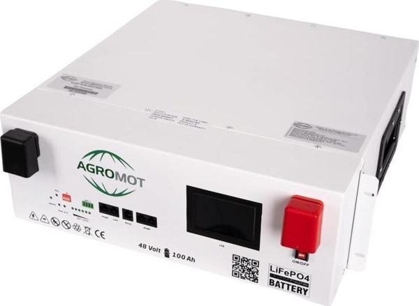 Agromot 48V 100Ah LiFePO4 Lityum Akü - Image 1