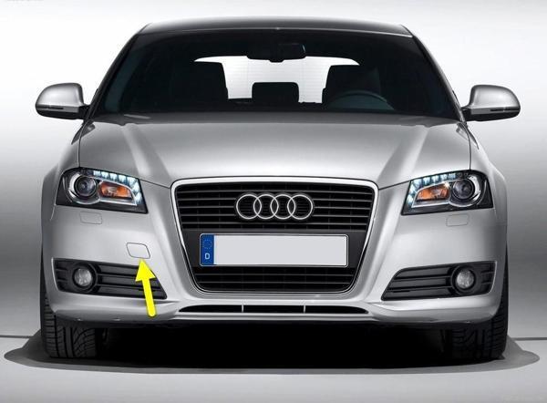 Audi A3 2009-2012 Ön Tampon Çeki Çekme Demiri Kapağı 8P0807241B - Image 1