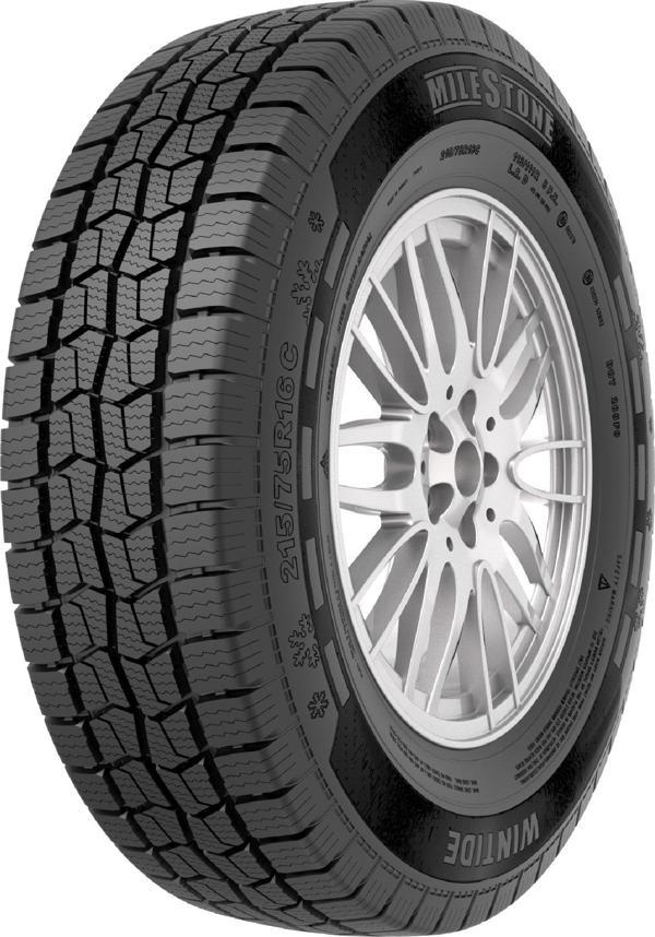 Milestone 225/70 R15 C 112/110R 8Pr Wintide Kış Lastiği 2024  - Image 1