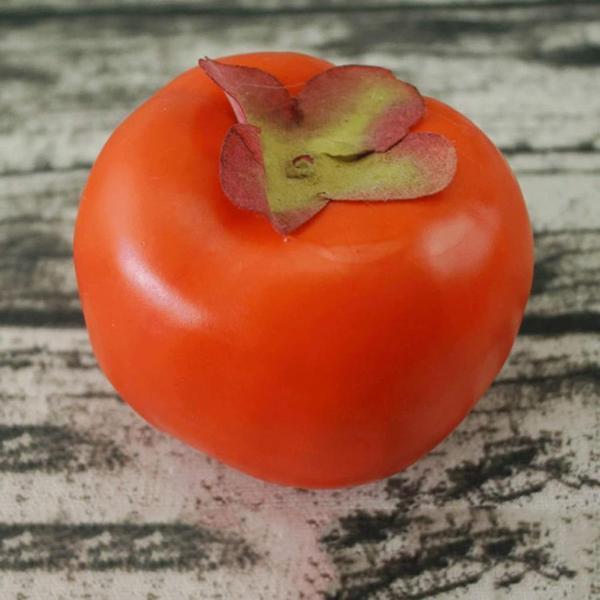 Yapay Meyve Cennet Hurması Fruit Tropik Meyve 12*7cm 1adet - Image 1