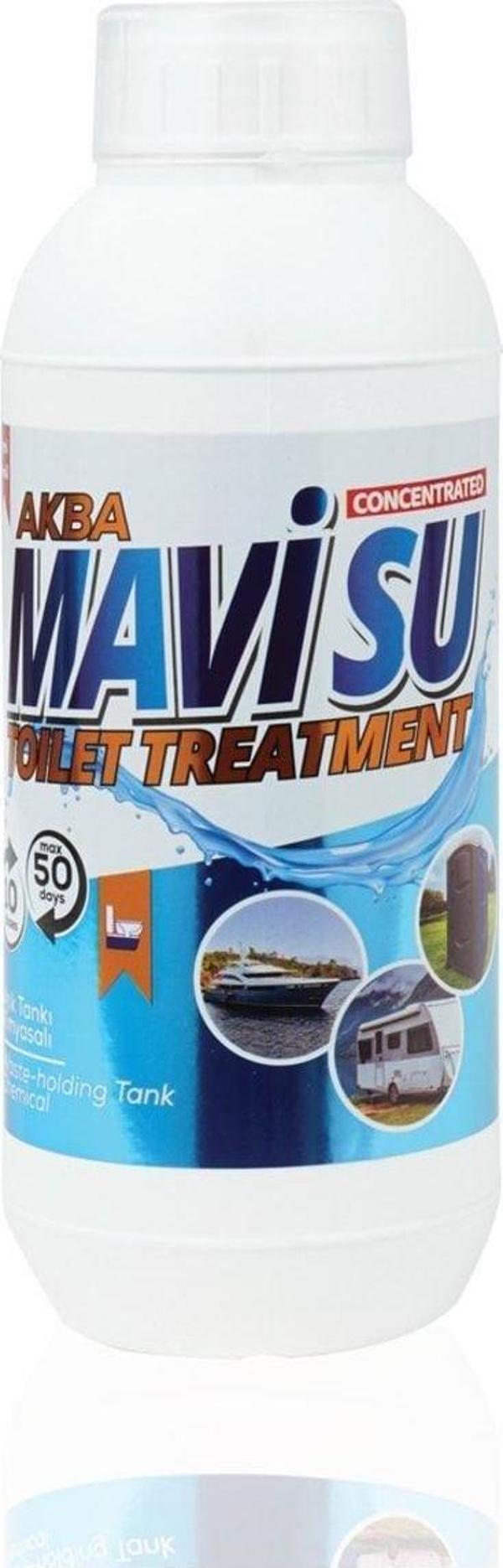 Akba Mavi Su (TOİLET TREATMENT) Atık Tankı Kimyasalı 1 L - Image 1