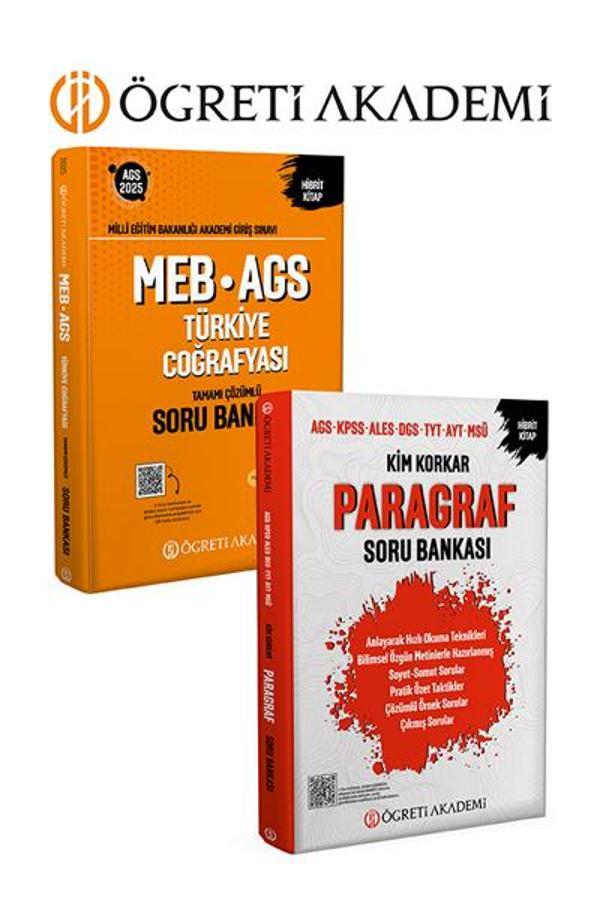 PEGEM AKADEMİ Kim Korkar Paragraf Soru Bankası AGS KPSS ALES DGS TYT AYT MSÜ  + 2025 MEB-AGS Soru Ba - Pegem Akademi Yayıncılık - Image 1