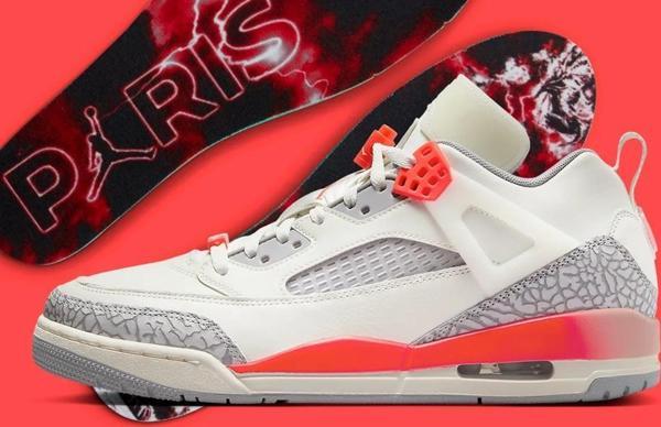 NİKE AİR Jordan Spizike Low Paris Saint-Germain Erkek Basketbol Ayakkabısı-HF8827-100 - Image 1