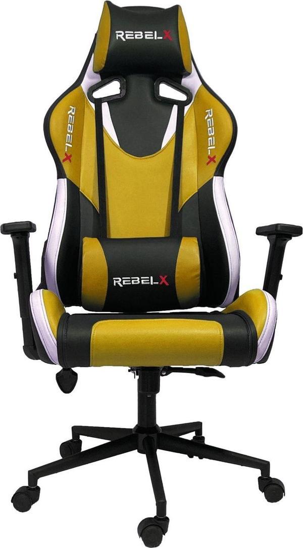 Rebelx Oyuncu Koltuğu Legend Sarı Renk Profesyonel Oyuncu Koltuğu - Image 1
