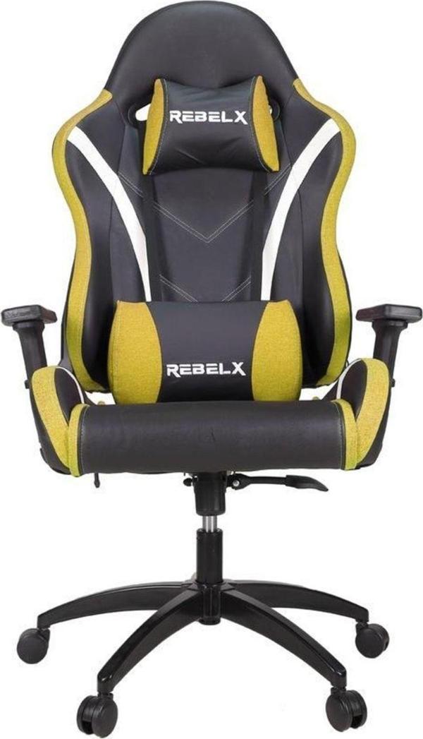 Rebelx Oyuncu Koltuğu Epsilon Sarı Renk Profesyonel Oyuncu Koltuğu - Image 1