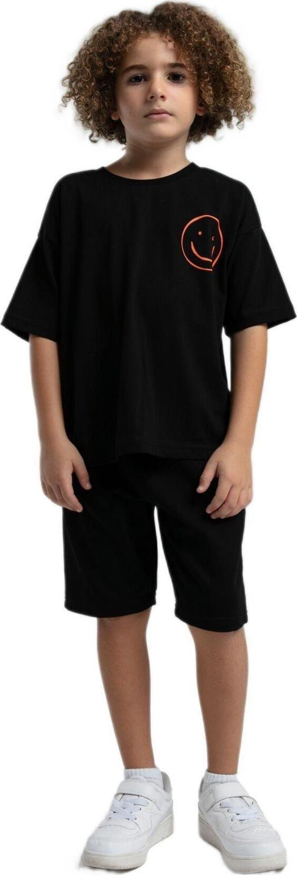 Erkek Çocuk Siyah Pijama Takım 3575-g - Image 1
