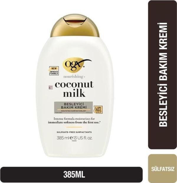 Organix Coconut Milk Besleyici Saç Bakim Kremi 385 ml - Image 1