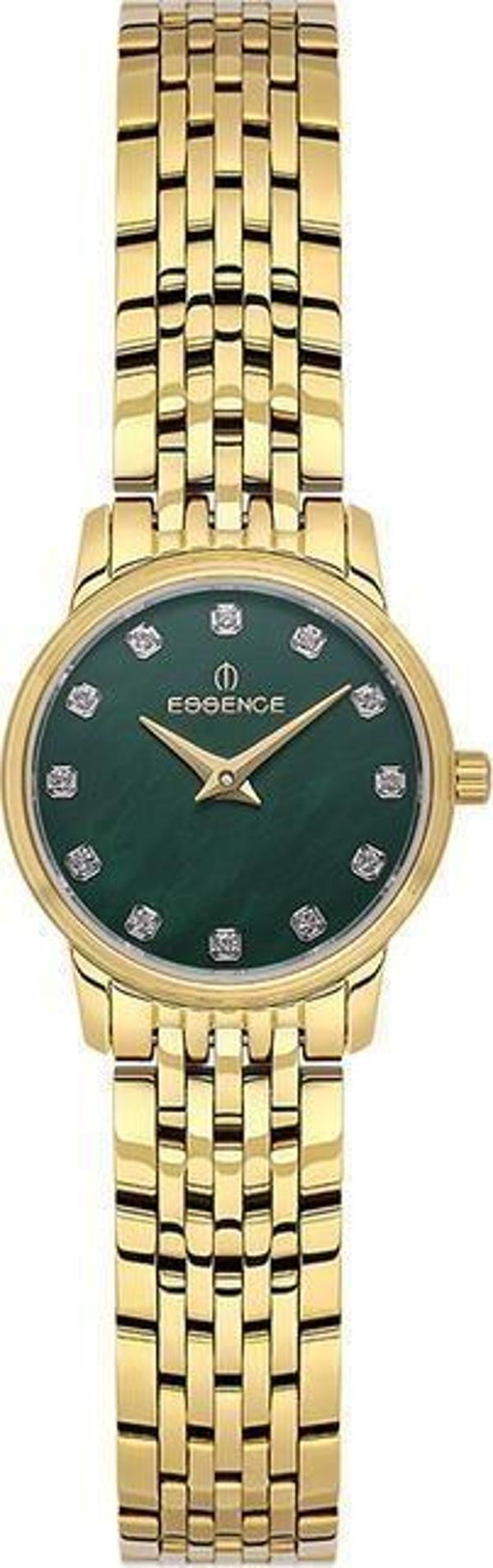 Essence ES6935FE.170 Altın Sarısı Sedef Kadran Paslanmaz Çelik Küçük Kadın Kol Saati  - Image 1