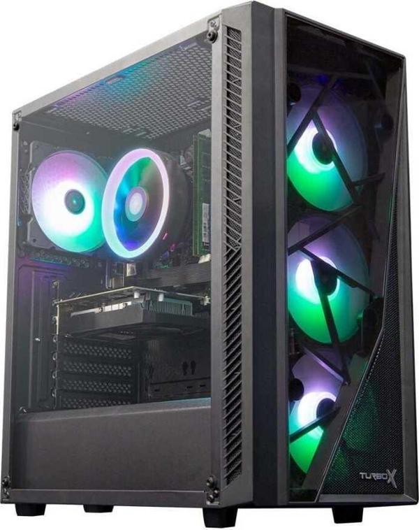 Turbox Odesus 4x Argb Fan USB 3.0 600W 80+ Plus ATX Gaming Bilgisayar Kasası - Image 1