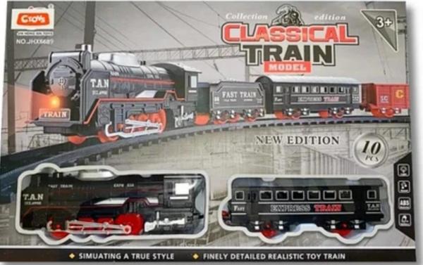 Nessiworld Işıklı Sesli Tren Seti 10 Parça - Image 1