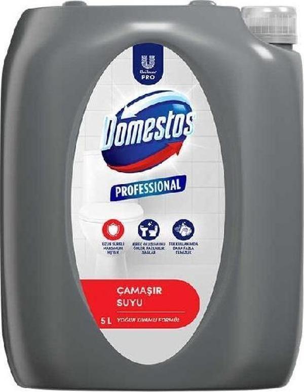 DOMESTOS PROFESSİONAL ÇAMAŞIR SUYU 5  LT - Image 1