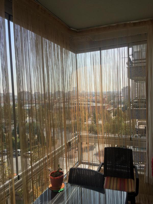 İP MODEL GOLD RENK İP PERDE 300*280 cm - 2 mm şerit - Image 1