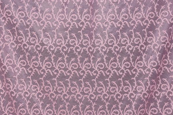 ŞAL MODEL PEMBE RENK TEK KANAT Hazır dikilmiş Pileli Fon Perde 75*260 cm - Image 1