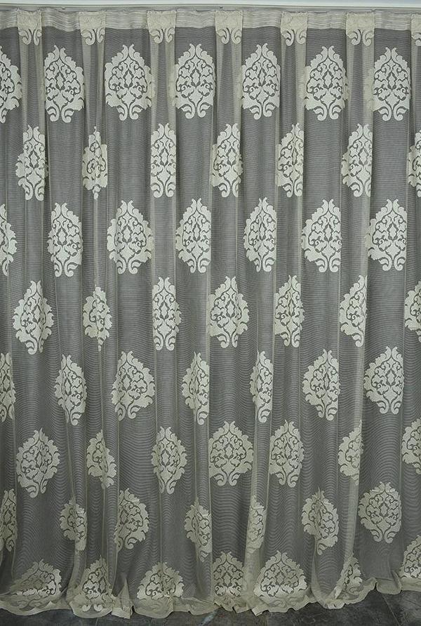 SUR DAMAKS MODEL VİZON RENK TEK KANAT Hazır dikilmiş Pileli Fon Perde 300*260 cm - Image 1