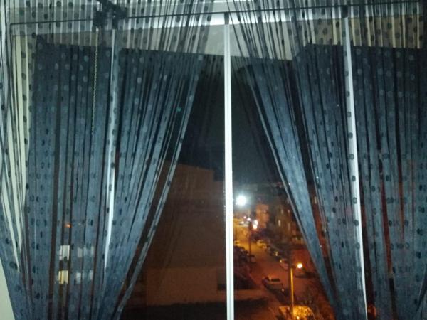 KÜÇÜK PUANLI MODEL ANTRASİT RENK İP PERDE HAZIR İP PERDE 300*270 - Image 1