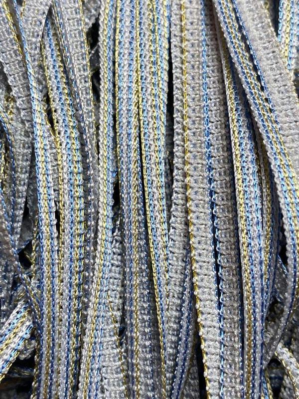 DÜZ İP PERDE GRİ ÇİFT RENK HAZIR İP PERDE 300 X 280 cm - Image 1