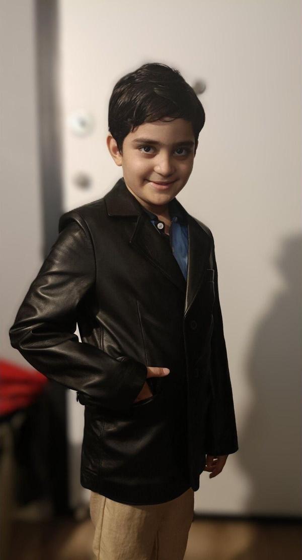 Nyc Giyim Tekstil Çocuk Ceket Yelek Kombin Hakiki Deri - Image 1