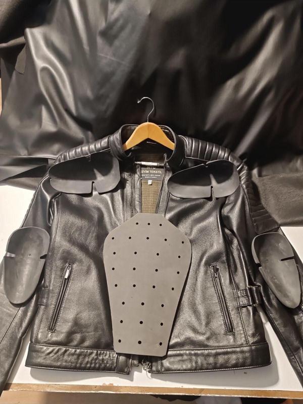 Nyc Giyim Tekstil Motorcu Dana Derisi Çıkartılabilir Korumalı Ve Seyyar İç Astarlı Mont - Image 1