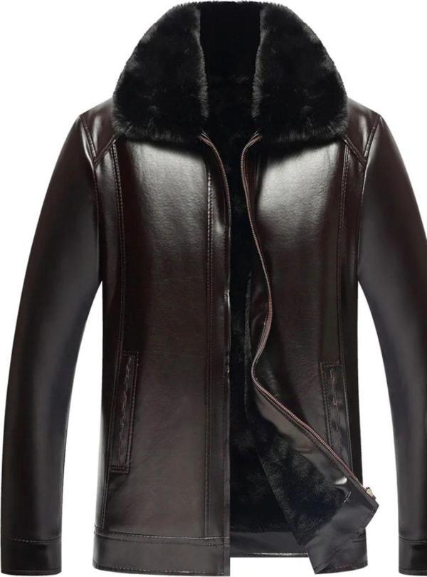 Nyc Giyim Tekstil Hakiki Deri Yakası Tüylü Çıkarabilir İçi Tüylü Mont - Image 1