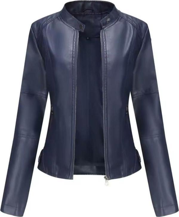 Nyc Giyim Tekstil Hakiki Deri Kadın Spor Ceket - Image 1