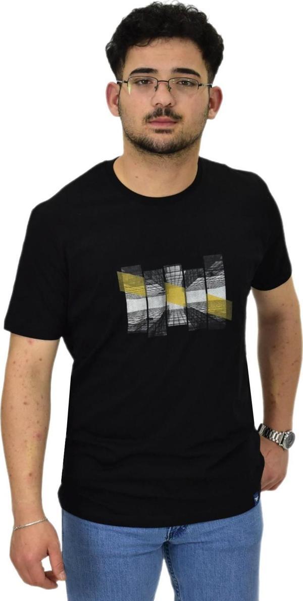 Erkek Sıfıryaka Baskılı Tişört BGL-ST04526 - Image 1