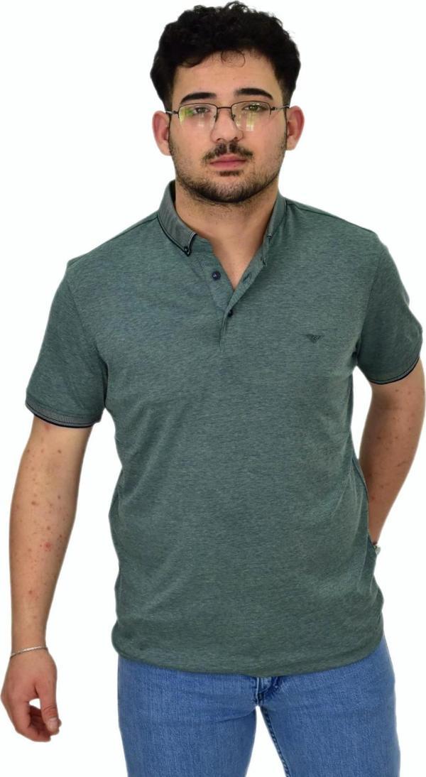 Erkek Polo Yaka Merserize Tişört 1000 BGL-ST04532 - Image 1