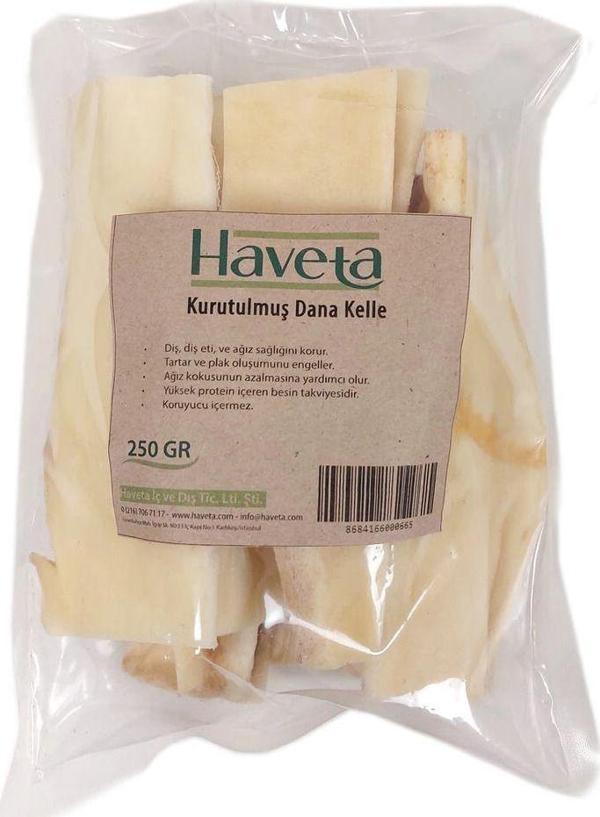Haveta Kurutulmuş Dana Kelle Derisi 250Gr - Image 1