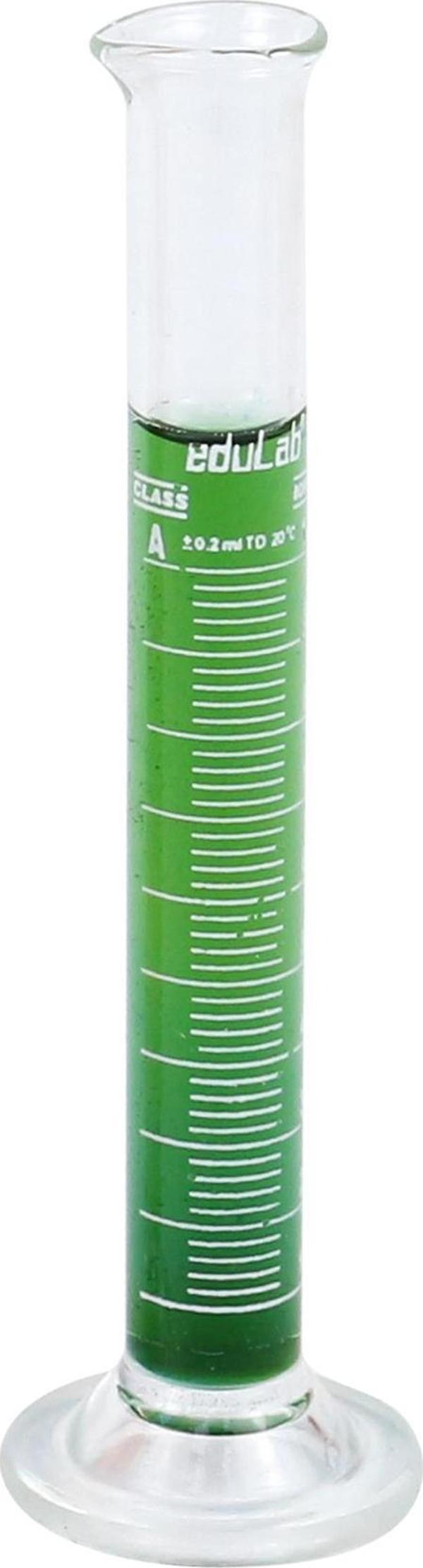 DERECELİ SİLİNDİR (10 ml. 1/2 Böl. Cam) MEZUR - Image 1