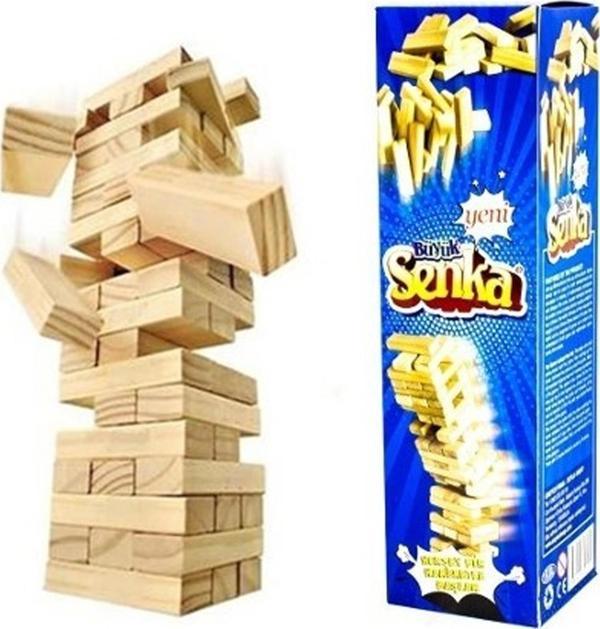 KULE-JENGA AHŞAP KULE OYUNU - Image 1