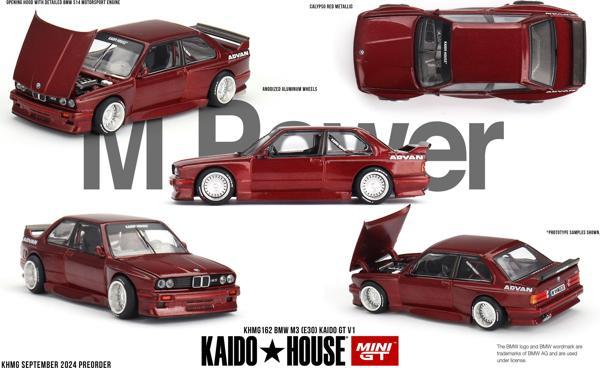 Mini GT Kaido BMW M3 (E30) Kaido GT V1 162 - Image 1