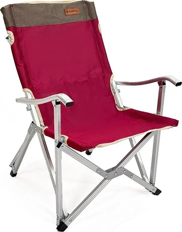 Madfox Dachuan Katlanır Kamp Sandalyesi BORDO - Image 1