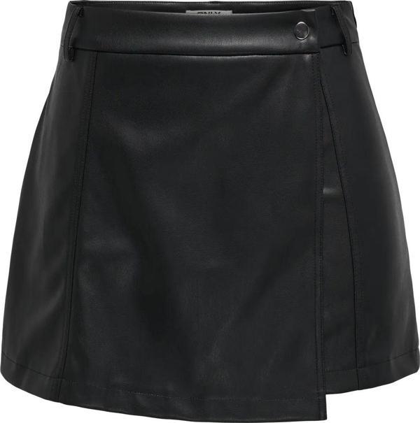 Only Kadın Deri Etek Görünümlü 100% Polyester Şort - 15338450 - Image 1