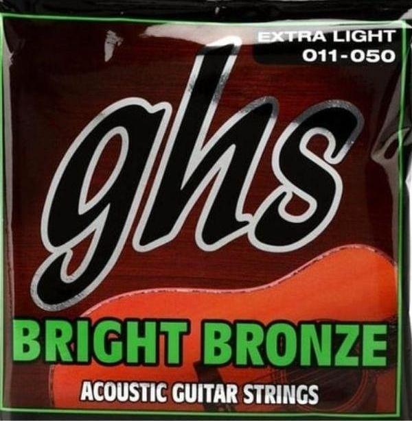 GHS BB20X Bright Bronze Akustik Gitar Teli (11-50) - Image 1