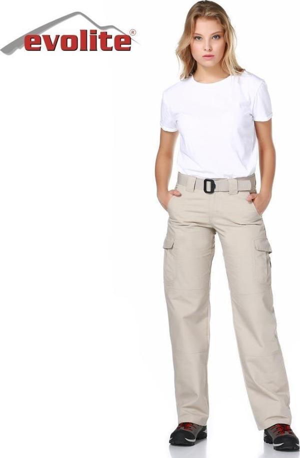 Evolite Goldrush Tactical Bayan Pantolon-Bej L - Image 1