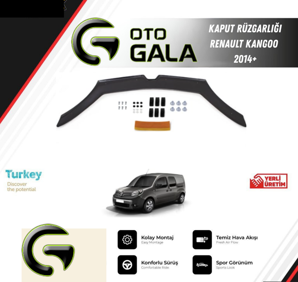 KAPUT RÜZGARLIĞI RENAULT KANGOO 2014+ - Image 1