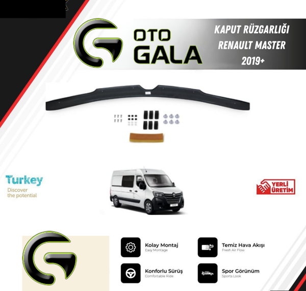 KAPUT RÜZGARLIĞI RENAULT MASTER 2019+ - Image 1