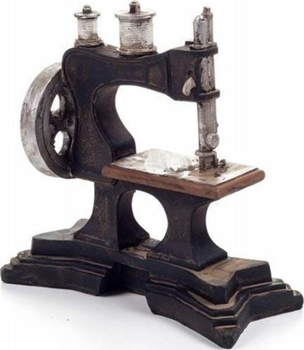 Büro Ev Hediyesi için Nostaljik Dekor Dikiş Makinesi Biblo Süs Eşyası - Image 1
