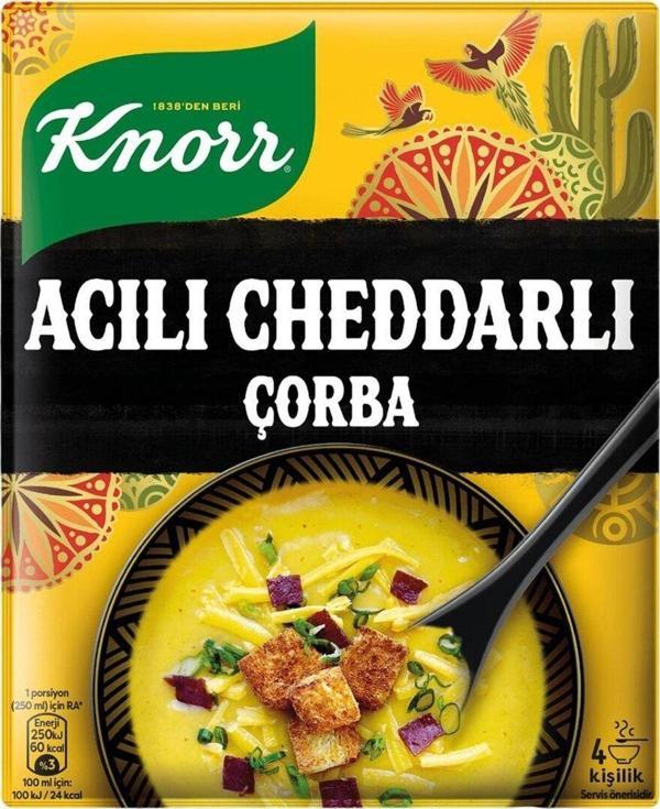 Knorr Acılı Cheddarlı Çorba 74 G - Image 1