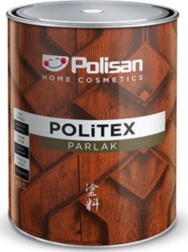 Polisan Politex Vernikli Parlak Maun 2.5 lt Ahşap Koruyucu - Image 1