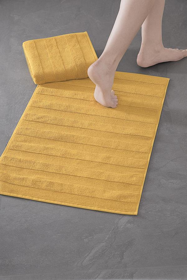 Mons Bathmat 101 - Yeni Trend, 50x75cm. 2ad.  Premium Ayak Havlusu / Banyo Paspas Seti - Image 1