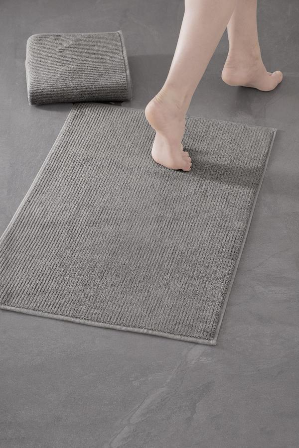 Pana Bathmat 404 - Yeni Trend, 50x75cm. 2ad.  Premium Ayak Havlusu / Banyo Paspas Seti - Image 1