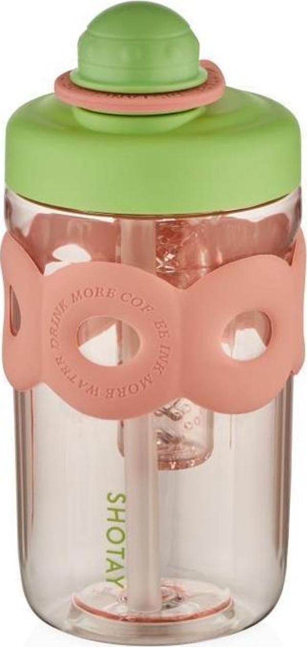Shotay Bubbl Su Matarası Tritan Pembe 650Ml - Image 1