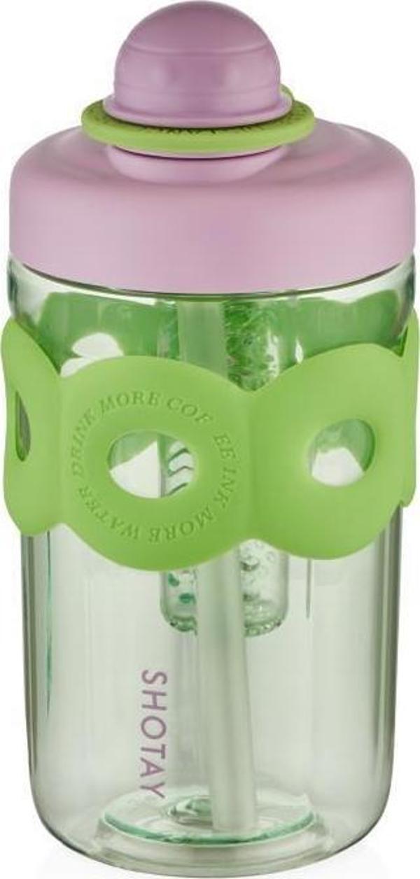 Shotay Bubbl Su Matarası Tritan Yeşil 650Ml - Image 1