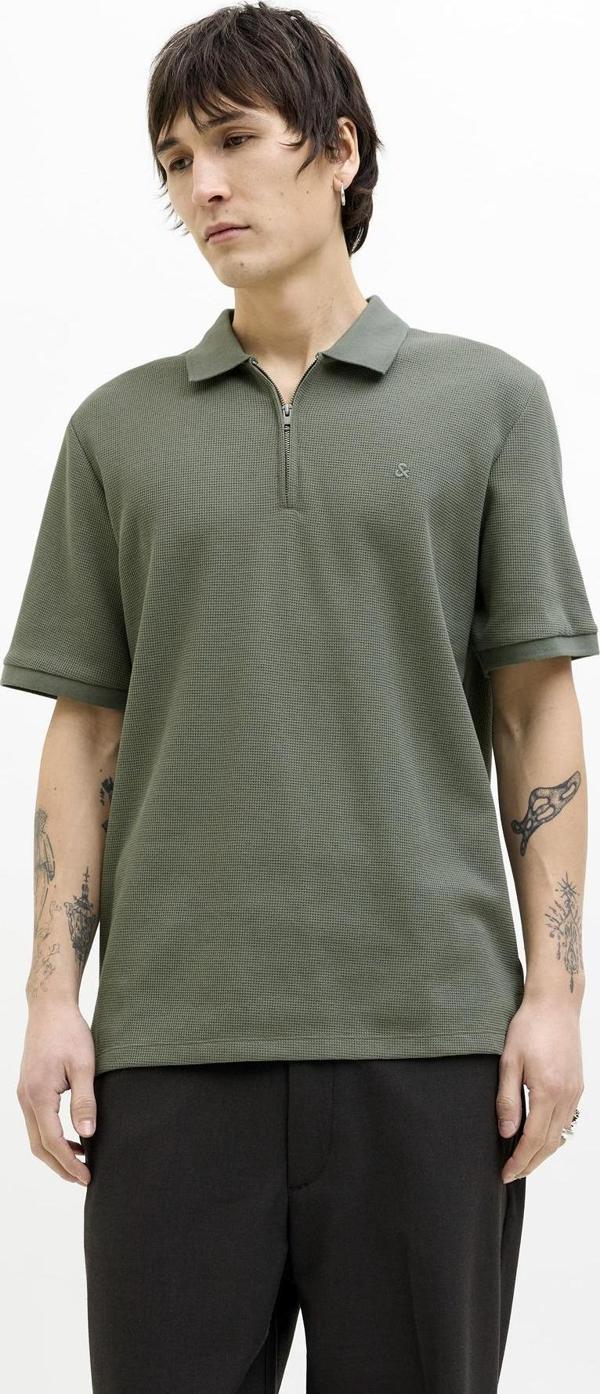 Jack&Jones JJEAUSTIN ZIP POLO SS NOOS  - Image 1