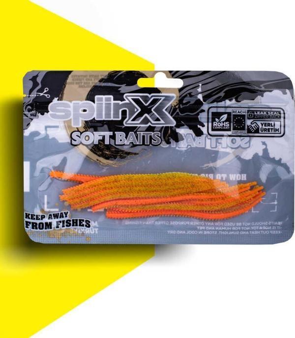 SPIINX ISOME SİLİKON 11CM 14P FIRE TIGER - Image 1