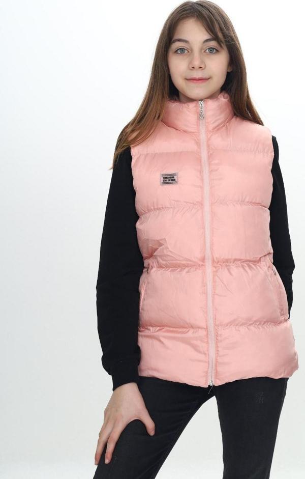 Toontoy Kız Çocuk Göğsü Armalı Şişme Yelek 14094 - Image 1