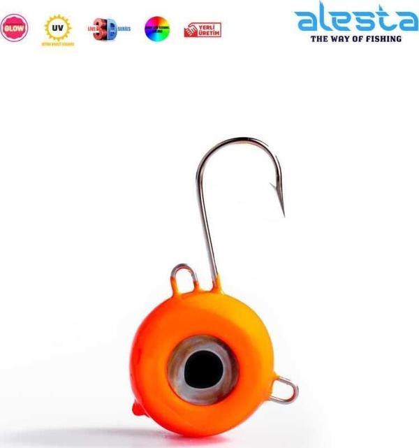TENYA JIGHEAD 300G X6049 TURUNCU GLOW - Image 1